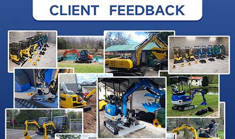 Customer on-site witness: Rippa excavator, full of confidence! ?✨